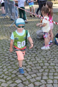 Najmłodsi uczestnicy biegu